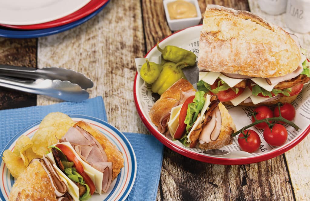 Sandwich with Clearfield® Cheese