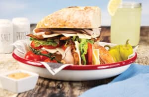 Sandwich with Clearfield® Cheese