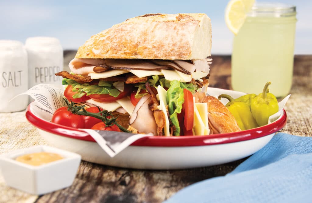 Sandwich with Clearfield® Cheese