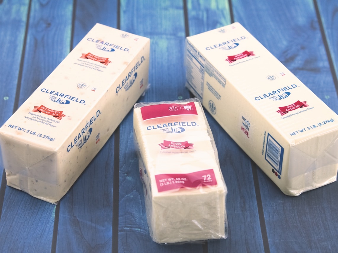 Clearfield® Cheese on Table