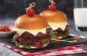 Burger with Clearfield® Cheese