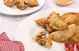 Bacon Cheeseburger Dumplings