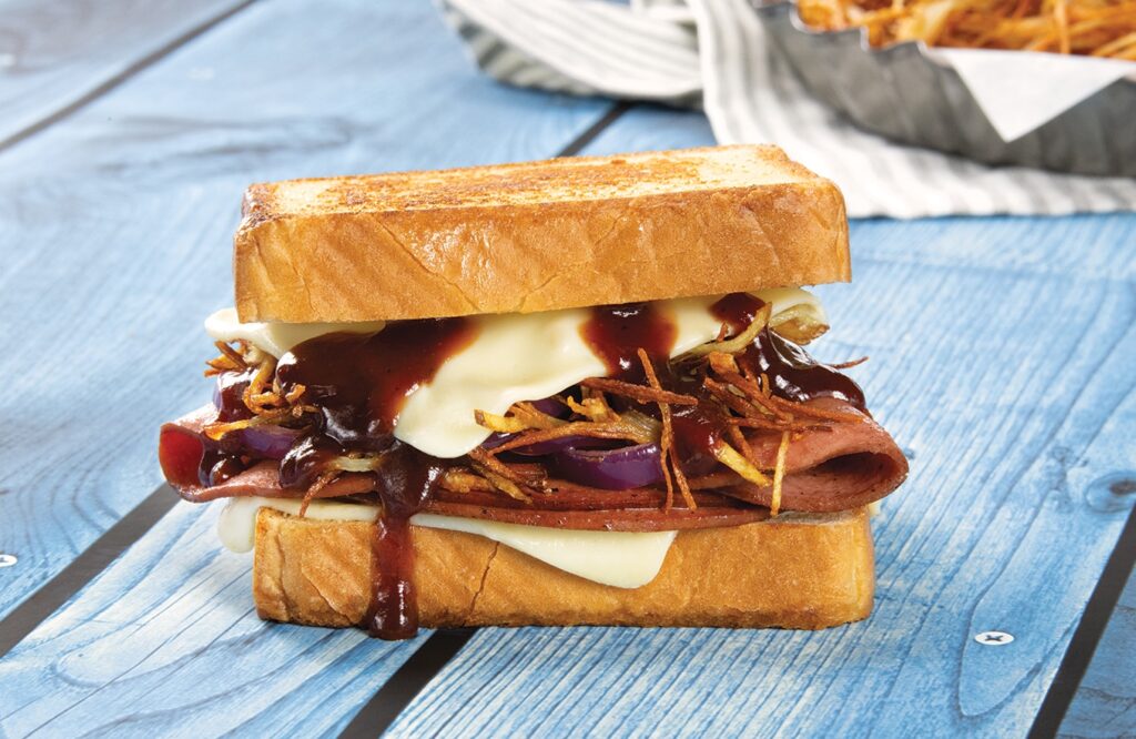 Southern-Style BBQ Bologna Sandwich